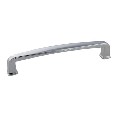 Crown 5-1/2" Cabinet Pull with 5" Center to Center Polished Chrome Finish CHP82092PC